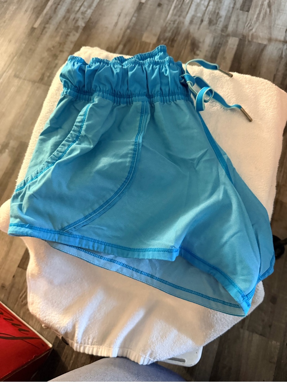lululemon athletica Light Blue Athletic Shorts